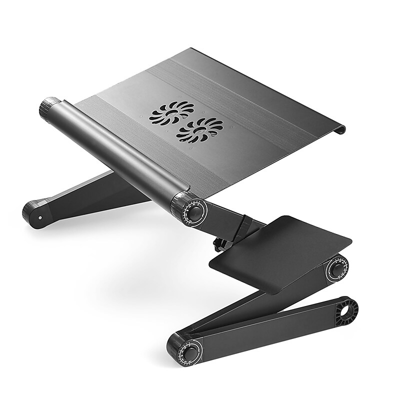 Uncaged Ergonomics WorkEZ Cool Laptop Riser, Black (WECB) image 1