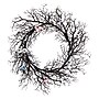 Nearly Natural Halloween Gazing Eyeballs Twig Wreath, 30" (W1200)~#|#~F39A32BA-E612-4DEF-ABD47B1D92A97BE4_sc7