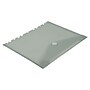 JAM Paper Plastic Binder Pocket, Gray, 3/Pack (235738956AX3)~#|#~F39BE5AD-5551-4CA6-9F969075151BB6FD_sc7