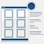 Avery Laser/Inkjet Square Multipurpose Labels, 3" x 3", White, 60/Pack (S00-F8E)~#|#~F39CD099-00E2-487C-B8F4065D96B279E1_sc7