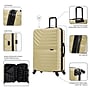 InUSA Aurum 29.92" Hardside Suitcase, 4-Wheeled Spinner, TSA Checkpoint Friendly, Champagne (IUAUR00L-CHA)~#|#~F39D5F44-7DE4-4970-AD1B51DF109BDCB1_sc7