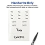 Avery No-Iron Fabric Labels, Assorted Shapes and Sizes, White, Non-Printable, 45 Labels/Pack (40700)~#|#~F39DB53E-0BF0-42BC-970BC8AD69E57BCA_sc7