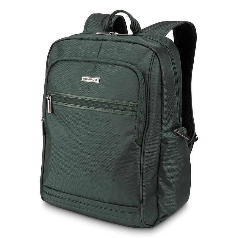 Ricardo Beverly Hills Avalon Laptop Compatible Backpack, Large, Juniper Green (135-17-380-BKP) image 1