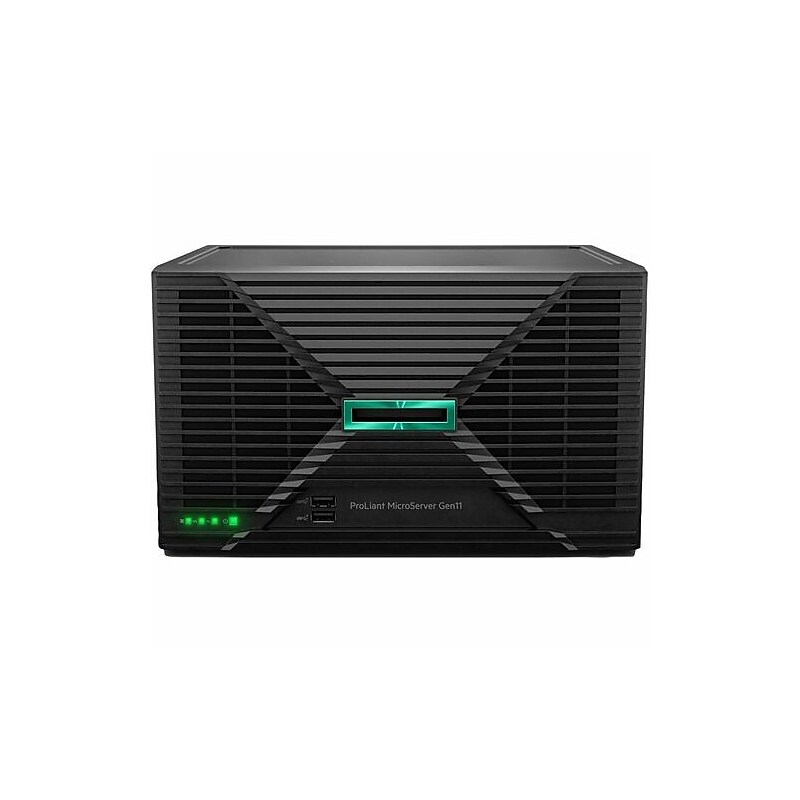HPE ProLiant MicroServer Gen11 1U Micro Tower Server, Intel Xeon E-2414, 16GB, 2.6 GHz (P68820-001) image 1