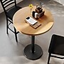 Flash Furniture Bennett 30" Round Wooden Commercial Indoor Table, Natural Top/Black Base (GSFRD30NTTR18B)~#|#~F3AB2A04-C766-4EF3-B5060EB672B5C9C9_sc7