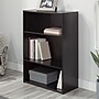 Sauder Beginnings 35"H 3-Shelf Bookcase, Cinnamon Cherry (409086)~#|#~F3AB4B2D-5995-4CE5-B7E8A0A02940543B_sc7
