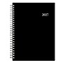 2027 Blue Sky Blue Sky Enterprise 5.875" x 8.625" Calendar Year Weekly & Monthly Planner, Plastic Cover, Black (131793-27)~#|#~F3AD57CA-9662-41F9-ABD74EBC96801A0D_sc7