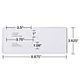 Staples Laser Check Size Gummed Security Tinted Business Envelopes, 3 5/8" x 8 7/8", Wove White, 1000/Box (381898/17046)~#|#~F3AD5997-454F-4F0D-AB325C4367ACD0E9_sc7