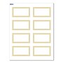 Avery Multi-Lined Gold Border Matte Blank Card, White, 80/Pack (S00-D1A)~#|#~F3AF9E9F-334D-42FD-95D567691931F033_sc7