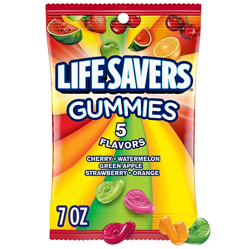 LifeSavers 5 Flavors Gummies Candy, 7 oz. (08342) image 1