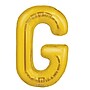 Party City (Air-Filled) 16" "G" Foil Balloon, Gold, 2/Pack (AM60050220-19)~#|#~F3CA28CA-715A-414E-94AFDAC857F51964_sc7