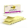 Post-it Recycled Pop-up Super Sticky Notes, 3" x 3", Canary Collection, 70 Sheets/Pad, 6 Pads/Pack (R330R-6SSCY)~#|#~F3D03D63-D4A4-4BD7-AD1AB83D384289C1_sc7