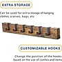 Whitmor Wall Rack, Brown (6764-10295)~#|#~F3D9B085-2741-42DE-9CA3D256C6E3C023_sc7