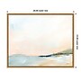 Amanti Art Open Sky Over Water by Sue Schlabach Framed Canvas Wall Art Print, 28" x 23" (A42677096787)~#|#~F3E2DCCD-E19E-45BE-8AF7C4BB47A405D3_sc7