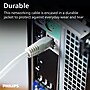 Philips 25' CAT-6 Ethernet Cable, Male to Male, Gray (SWR3683GR/37)~#|#~F3E4A239-8941-455F-A886034FB18B76E5_sc7