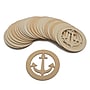 S&S Anchor Wood Plaques, 24/Pack (WD7645)~#|#~F3E4AE8C-C7B7-4858-AC3B9ACD86143F64_sc7