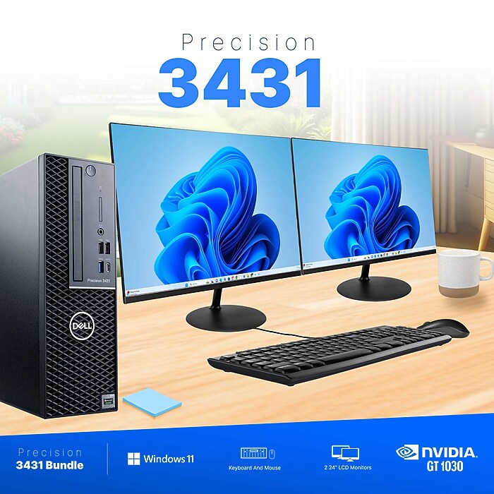 良品 Dell 3431 SF(E-2124G/8GB/256GB/Win11) Amazon.com: Dell Precision 3431 Desktop Computer Windows 11 Pro