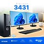 Dell Precision 3431 Refurbished Desktop Computer with two 24" Monitors, Intel Core i5-9500, 16GB RAM, 1 TB SSD, Windows 11 Pro~#|#~F3E7BE54-668B-4091-B7693C48E274515F_sc7