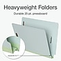 Pendaflex Heavy Duty Pressboard Classification Folder, 1" Expansion, Letter Size, Light Green, 25/Box (44705)~#|#~F3ED7EEC-7F88-41EE-82EAB1A7083562DD_sc7