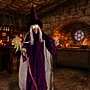 Haunted Hill Farm Life-Size Animatronic Witch with Broomstick (HHWITCH-5FLSA)~#|#~F3ED88CA-099D-4137-B879C9B335F7153C_sc7