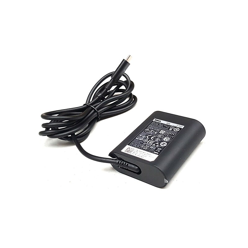 Dell 30W USB-C Laptop Adapter & Charger for Dell Laptop, Black (0RVR9) image 1