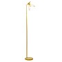 Simple Designs Sleek Essentials 54.5" Metal Floor Lamp with Wire Cage Shade, Yellow (LF1050-YLW)~#|#~F3EFBA03-AEEC-4AD3-BB48ED4FCF81249D_sc7