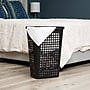 Mind Reader Slim Tapered Hamper with Lid, Plastic, Black (SWHAMP50-BLK)~#|#~F3F28F81-5273-41D7-A2EDD908F72B1838_sc7