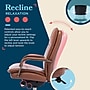 La-Z-Boy Opus Ergonomic Bonded Leather Swivel Executive Chair, Cognac and Graphite (CCHR10015C)~#|#~F3F3D142-8E0A-43A7-84603ACB5EDE70CB_sc7