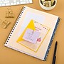 2026 Cambridge Elizabeth 8.5" x 11" Calendar Year Weekly & Monthly Planner, Paperboard Cover, Blue/Cream (1763-905-26)~#|#~F3F7BE89-71C9-424C-9D6724223A64B949_sc7
