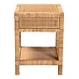 bali & pari Adelia 20.5"W x 18.5"D Natural Rattan Nightstand, Natural (229-13149-HiT)~#|#~F3F8273D-00CA-4643-8C11458D48BB0219_sc7