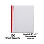 Staples Punchless Report Cover, Letter Size, Clear (21650-CC/10755)~#|#~F3F99CF3-D4DE-44F8-8471115BE477E294_sc7