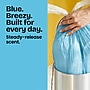 Glad 4 Gallon Drawstring Kitchen Trash Bags, Febreze Freshness Beachside Breeze Scent, Blue, 80/Box (79155)~#|#~F3FA1C35-DDC5-48D0-9E7BA0377908038A_sc7