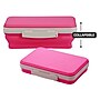 Lockermate Flexi Storage Latch Pencil Case, Pink/Gray (23124)~#|#~F3FDB8E9-0E35-4EE7-86649F4E8C7E9BB0_sc7