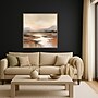 Amanti Art Peaceful Scenic River View I by Irena Orlov Framed Canvas Wall Art Print, 30"W x 30"H (A42678929266)~#|#~F40135B2-B6B3-48AF-9910EE04AAC0384A_sc7