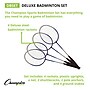 Champion Sports Deluxe Badminton Set, Multicolored (CHSDBSET)~#|#~F404D89A-987D-473D-9D460A438A9984D5_sc7