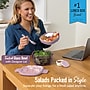 bentgo All-in-One Salad Container, 5-Compartment, Bouquet, 61 oz. (BGLSLPT-FLBQ)~#|#~F409AE61-8566-46B5-A45BED82364D4F4F_sc7
