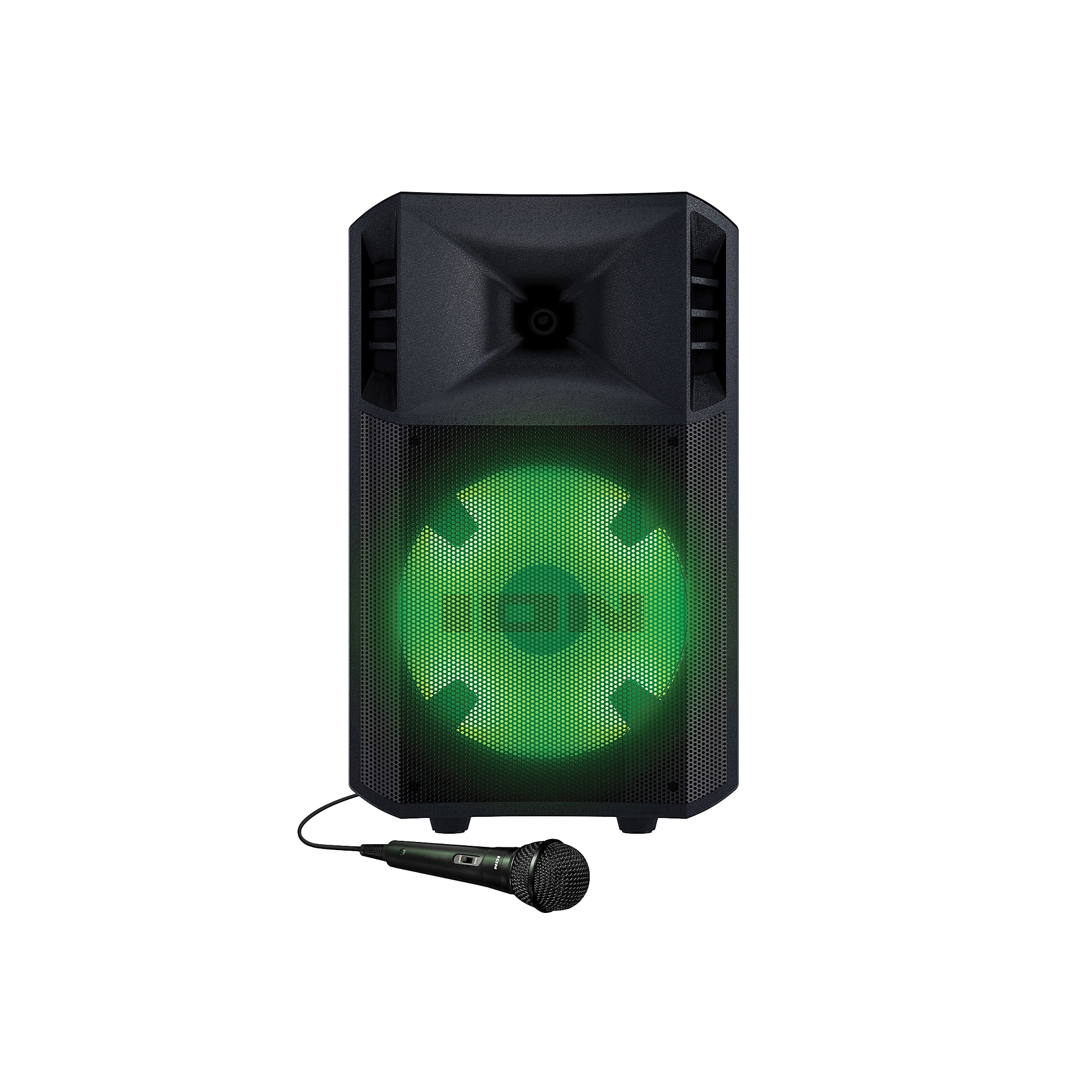 ION Power Glow 300 Wireless Bluetooth Portable Party System Speaker with Lights, Mic & Stereo-Link, Black (POWERGLOW300XUS) Sansujyuku sansujyuku.com