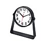 Infinity Instruments Stirrup Desk Clock, 6"Dia. (20274BK-4524)~#|#~F40D7631-D4E4-40EB-86432F74284CD5C2_sc7