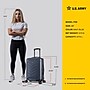 US Army FOX 20" Hardside Carry-On Suitcase, 4-Wheeled Spinner, TSA Checkpoint Friendly, Navy Blue (USLFOX00S-BLU)~#|#~F40F9142-C677-45E3-BCB817376466012A_sc7