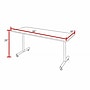 Regency Kobe 66"W x 30"D Training Room Table, Laminate, Ash Grey (MKTRCT6630AG)~#|#~F4197A4C-3E3B-4B48-AF6E84FA9FE063BE_sc7