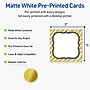 Avery Square Integrated Cards, Matte White, 100/Pack (19479370981)~#|#~F41A2CE1-7C19-4B94-B57FB370DB63DBFC_sc7