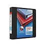 Staples Heavy Duty 1 1/2" 3-Ring View Binder, D-Ring, Black (ST56232-CC)~#|#~F41FF510-5194-45F6-882D4C02E39804B9_sc7
