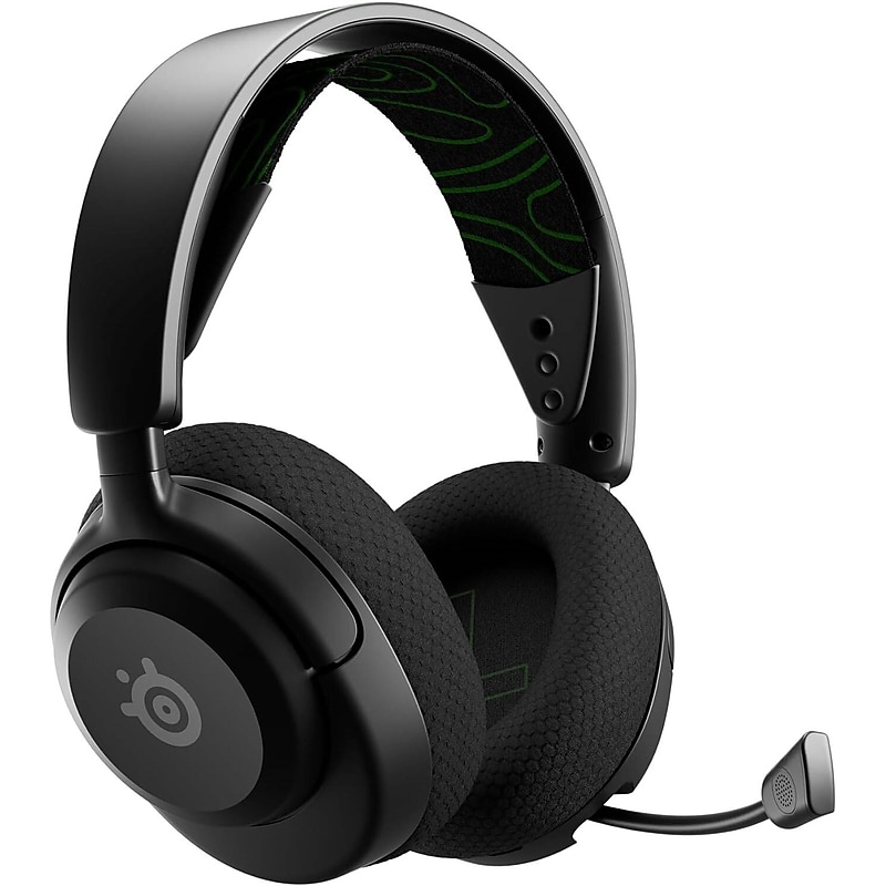 SteelSeries Arctis Nova 5X Wireless Noise Canceling Bluetooth Stereo Gaming Headset, USB-C, PC/Xbox, Black (61676) image 1