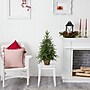 Nearly Natural 5370 Christmas Tree Golden in Planter~#|#~F423574A-F106-4DEE-AC6DBC2442D40F3D_sc7
