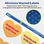 Avery Laser/Inkjet Decorative Edge Multipurpose Labels, 2-9/32" x 1-27/32", Clear, 1200/Box (94603)~#|#~F423F498-E3BC-45EA-89F5E18F29E32EC1_sc7