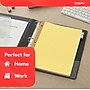 Staples Large Tab Insertable Paper Divider, Clear, 8-Tabs, 4 Sets (13516/14482)~#|#~F4286B4C-CCD1-4204-BAB2F54102116419_sc7