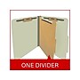 Medical Arts Press Pressboard Classification Folder, 1 Divider, 2" Expansion, Letter Size, Green, 10/Box (DV-T42-14-3GRN)~#|#~F4297B8C-0973-4184-9F0164905550AE6A_sc7