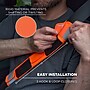 Ergodyne GloWear 8105 High Visibility Seat Belt Cover, Orange, 2/Pack (29035)~#|#~F42A31E6-A53D-4E76-B593F923D54EF0DC_sc7