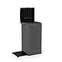 Suncast Resin Trash Can with Lid, 39 Gallon, Peppercorn and Black (GH3900)~#|#~F42F2655-7F43-44EB-9CA657785F8EDE79_sc7