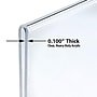 Azar Sign Holders, 8.5" x 11", Vertical, Tabletop, Clear Acrylic, 10/Pack (152714)~#|#~F432C947-9705-4F6E-ACB43A6752FA3031_sc7